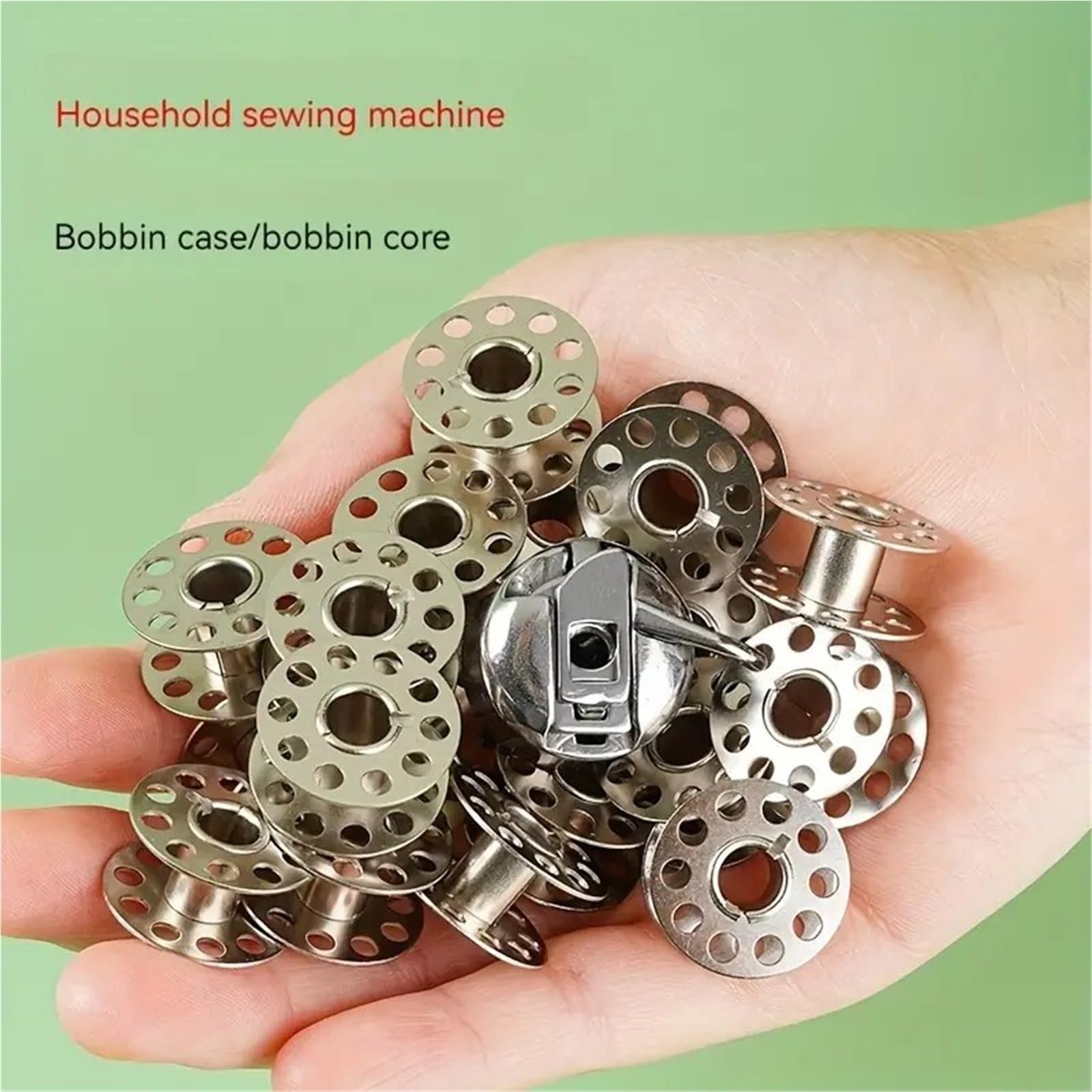 bobinas de maquina de coser 10/20/40 carretes for máquina de coser, metal for máquinas domésticas, bobinas, accesorios bordado for(40pcs)