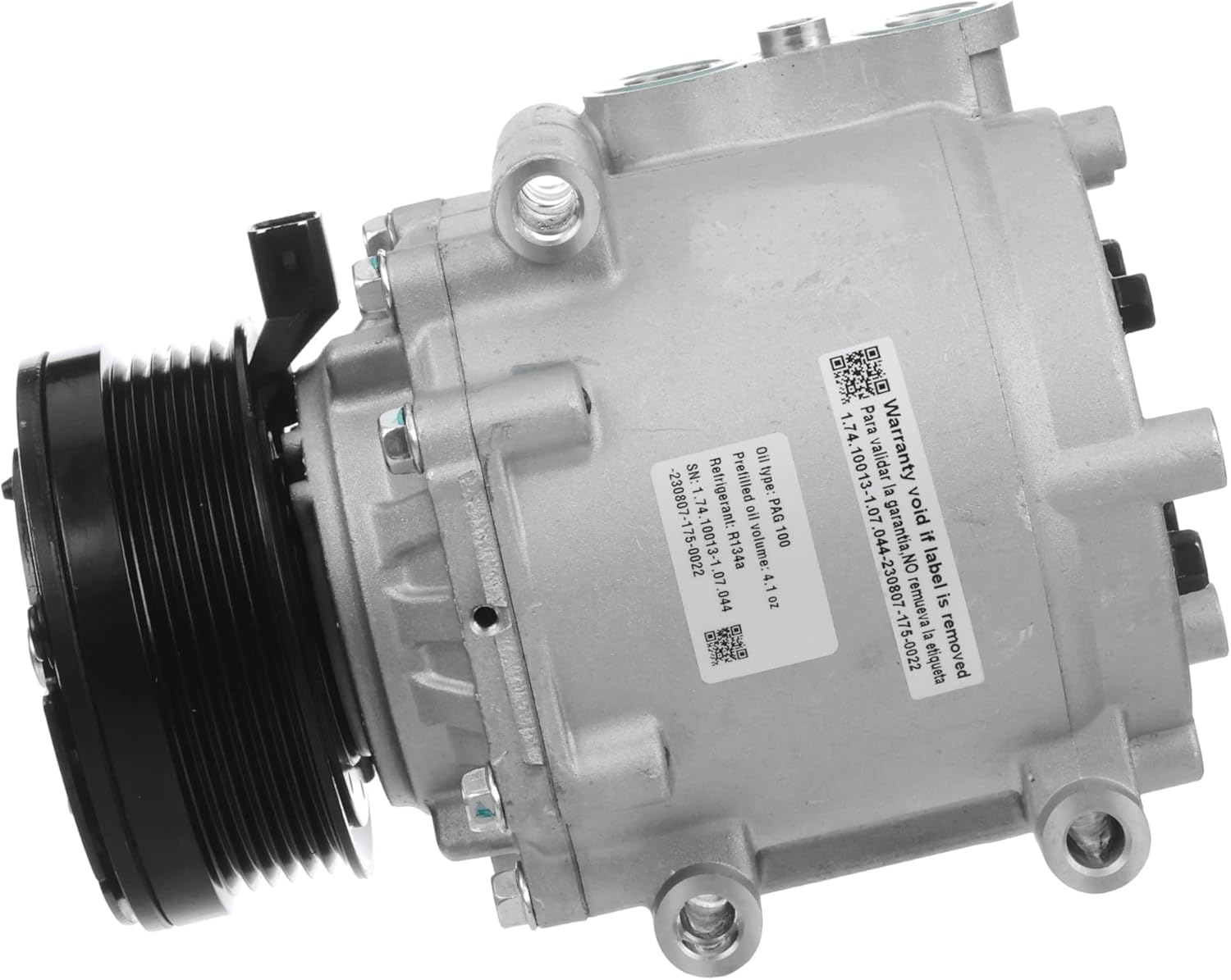 AC Compressor | Compatible With 02-06 Ford E-350 Super Duty, Expedition, 03-06 E-250, E-150, Lincoln Navigator,Explorer, 02-05 Mercury Mountaineer, Grand Marquis, 03-05 Lincoln Town Car