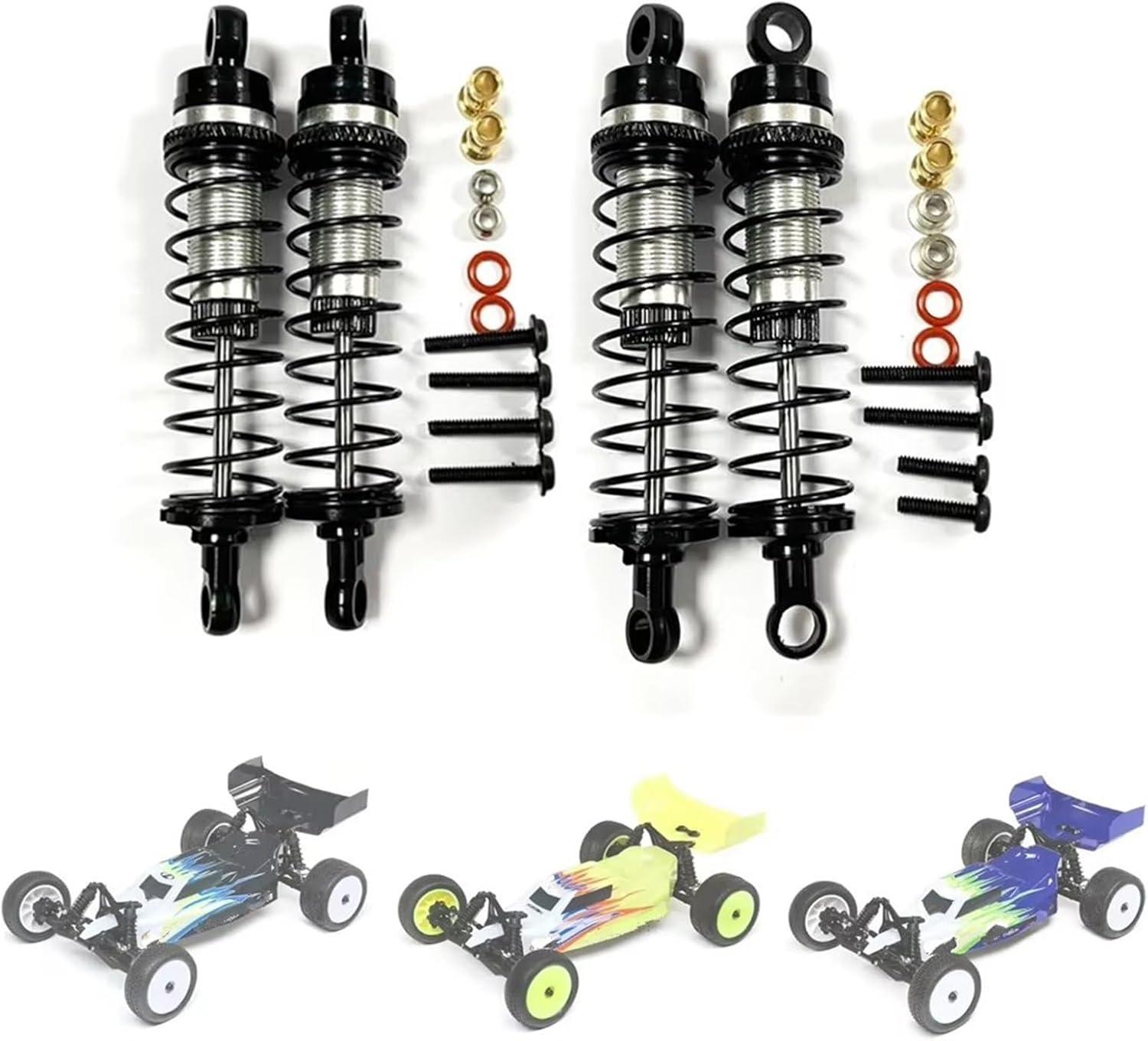 Compatible With Losi 1/18 For Mini-T 2.0 1/16 Mini-B RCトラックカーアップグレ