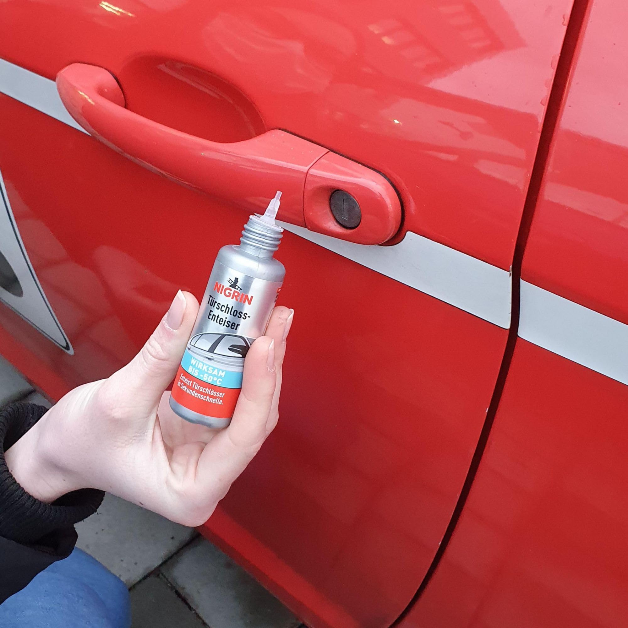 Nigrin 74047 Dégivreur de Serrure Voiture - 2x50ml