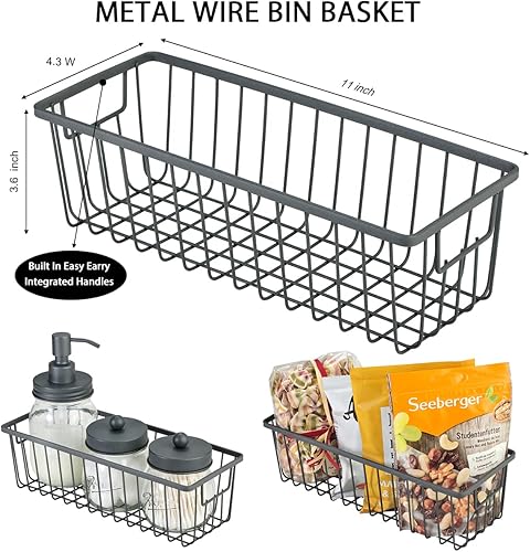 Miniatura 4 de SheeChung Juego de 6 frascos Mason de accesorios de baño, soporte para cepillos de dientes, dispensador de jabón, soportes Qtip, jabonera,