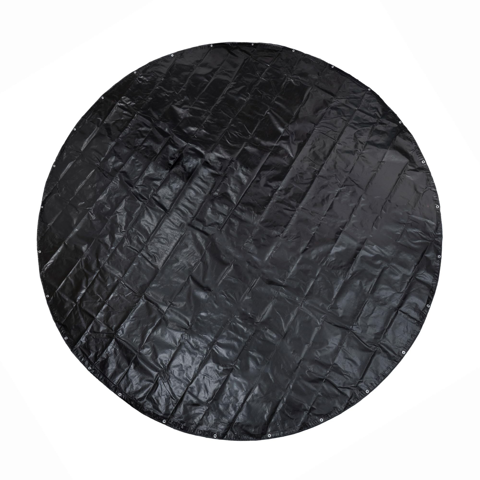 GUARD SHIELD Round Tarp Waterproof Heavy Duty Black 20 Feet Cover Outdoor Inflatable Pool Ground Cloth Tarps for Under Pool