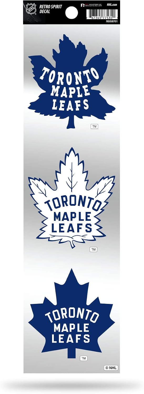 Rico Industries NHL Hockey Retro Decal Set