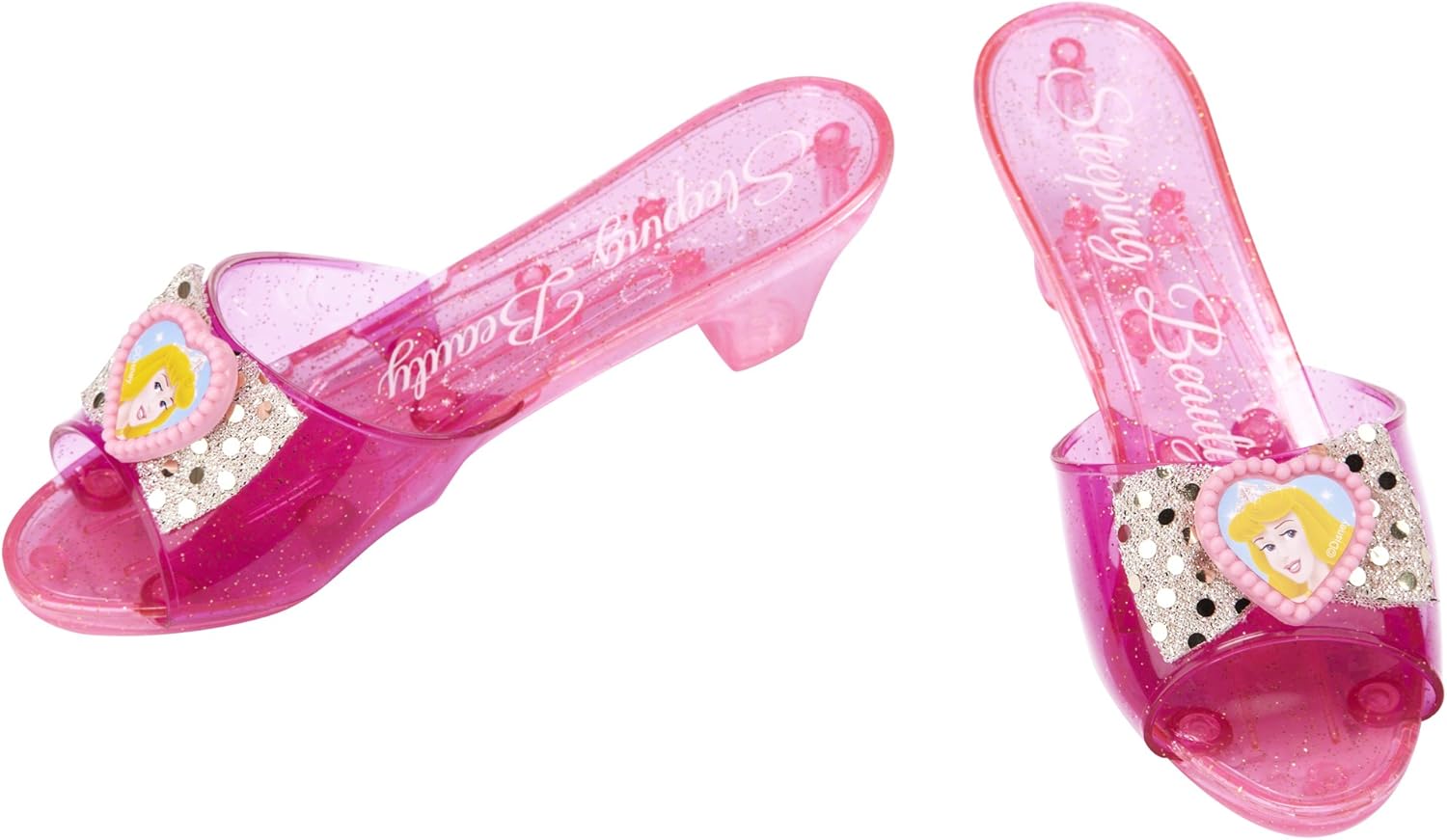 Plastic disney heels Clearance