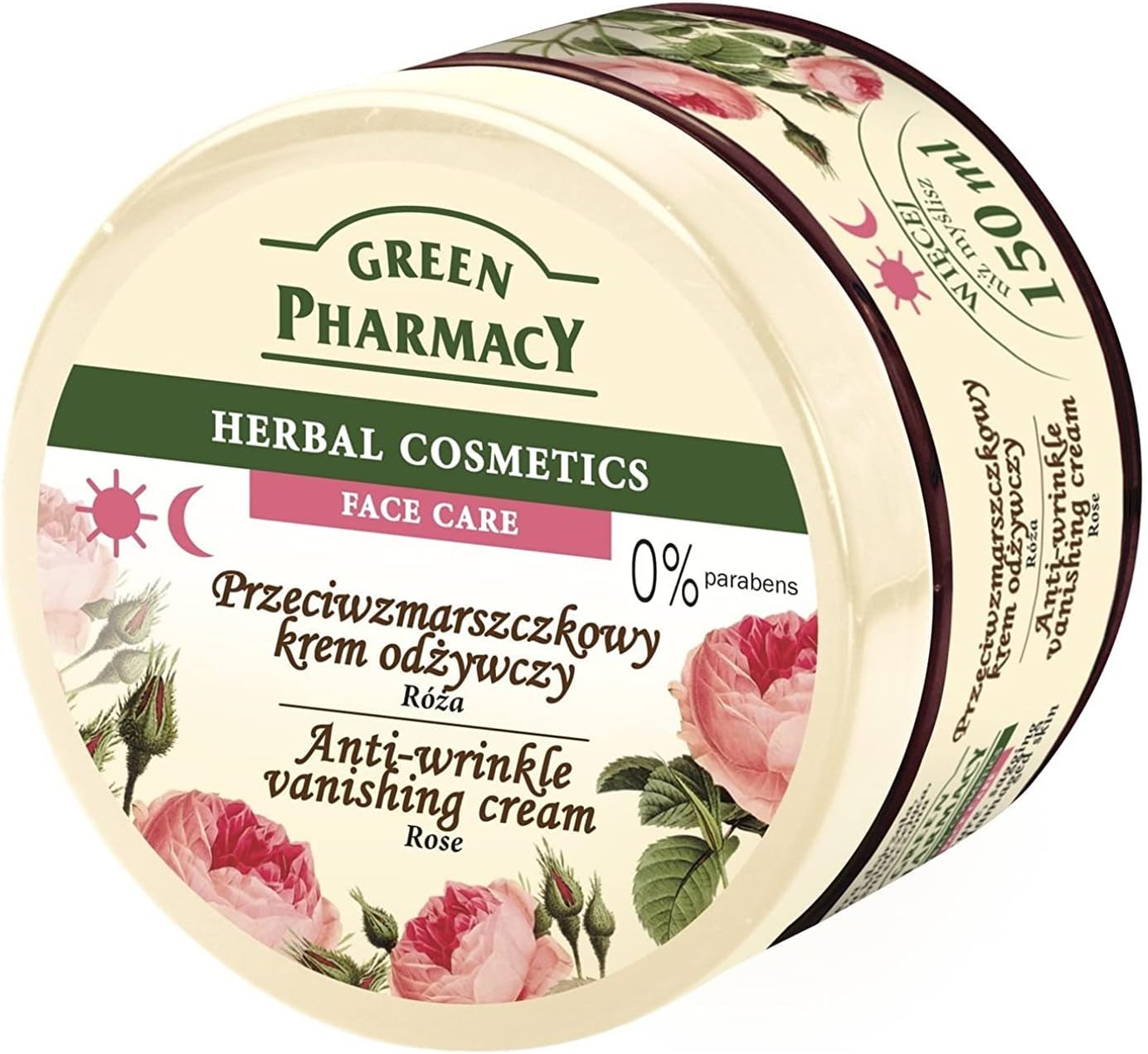 Green Pharmacy Face Care Rose Nourishing Age Defying Cream (0% Parabens) 5.0 oz