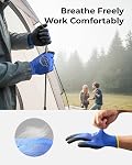 OKIAAS Safety Work Gloves for Men(12 Pairs), Odorless PU Coated, Thin and Breathable | Warehouse, Construction, Repairing