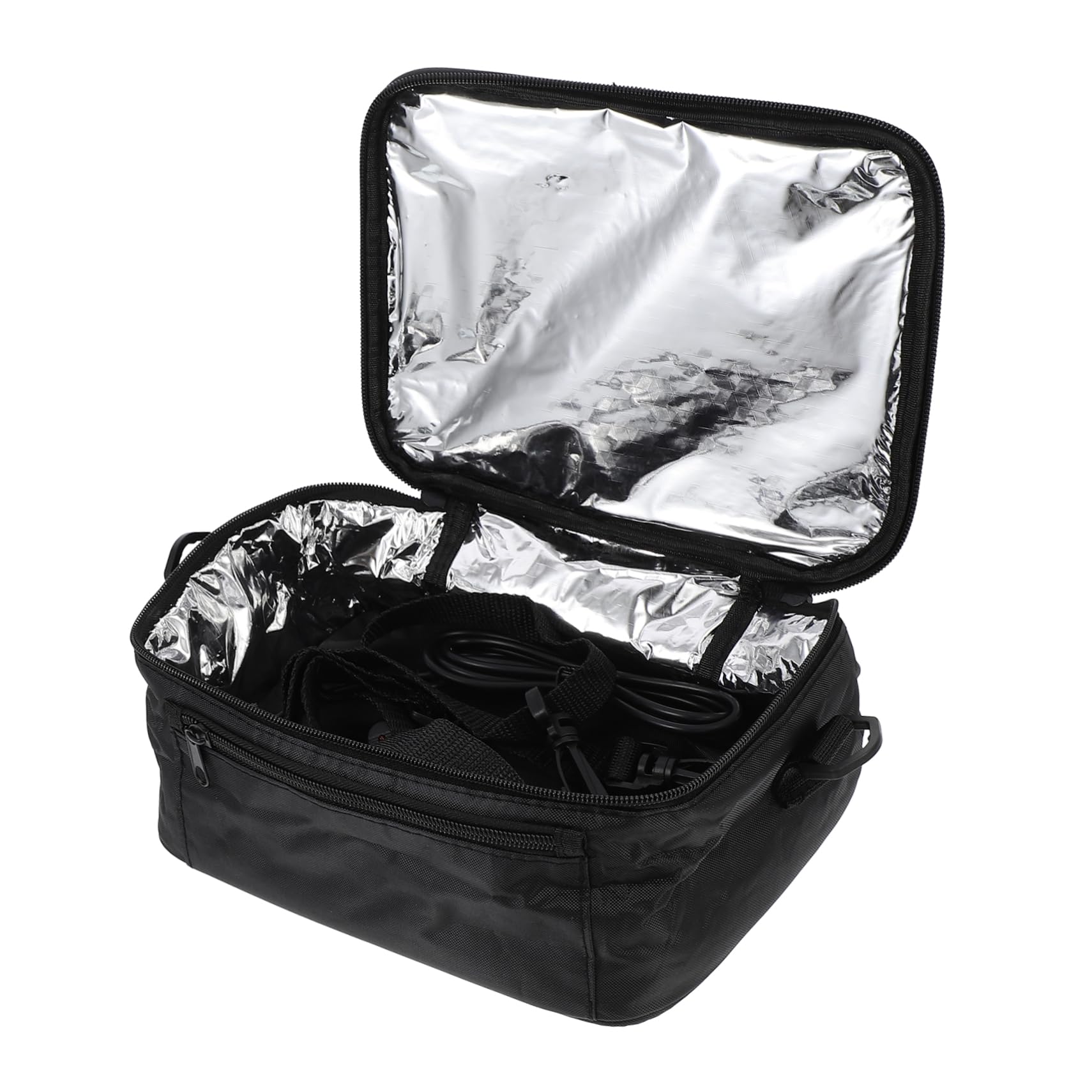Mipcase Bolsa Térmica para Almuerzo 12v, de Tela Oxford, Calentamiento y Mantención de Temperatura, Adecuada para Oficina y Pesca Nocturna