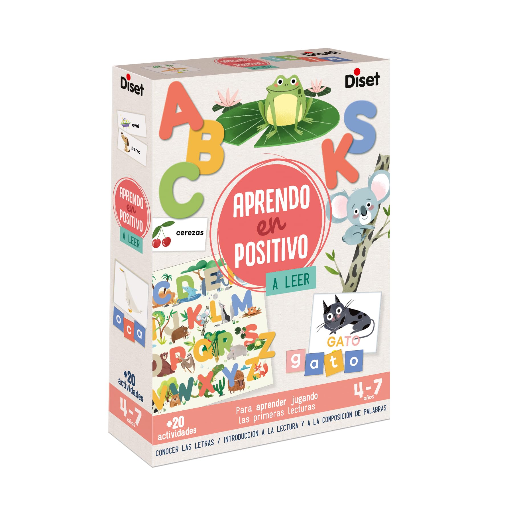 Learning Positive to Read - Educational Game for children from 4 to 7 years, Learn to Read