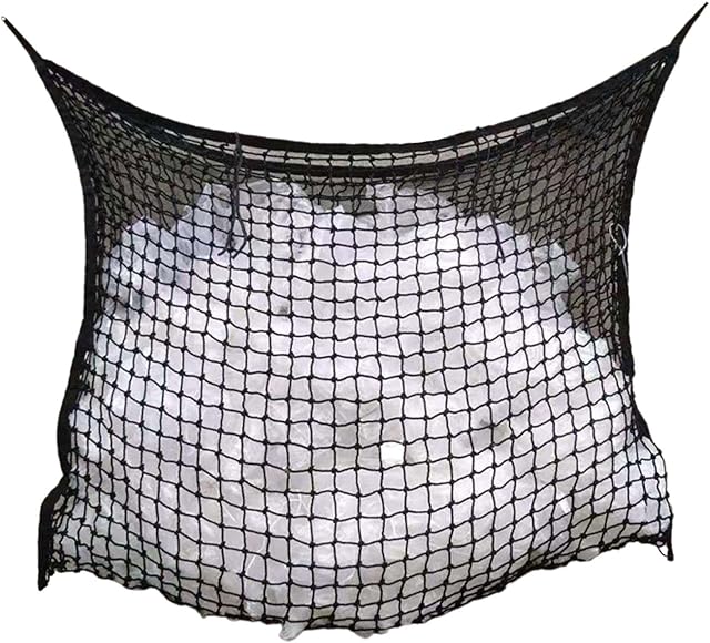 Gidenfly Hay Net For Horses Slow Feed Hay Net Bag With Extra Strong Small Mesh Holes For Greedy Horses Haynet For Haylage, Horse Treats & Soak Hay Bale Hay Net Haynet Feeder