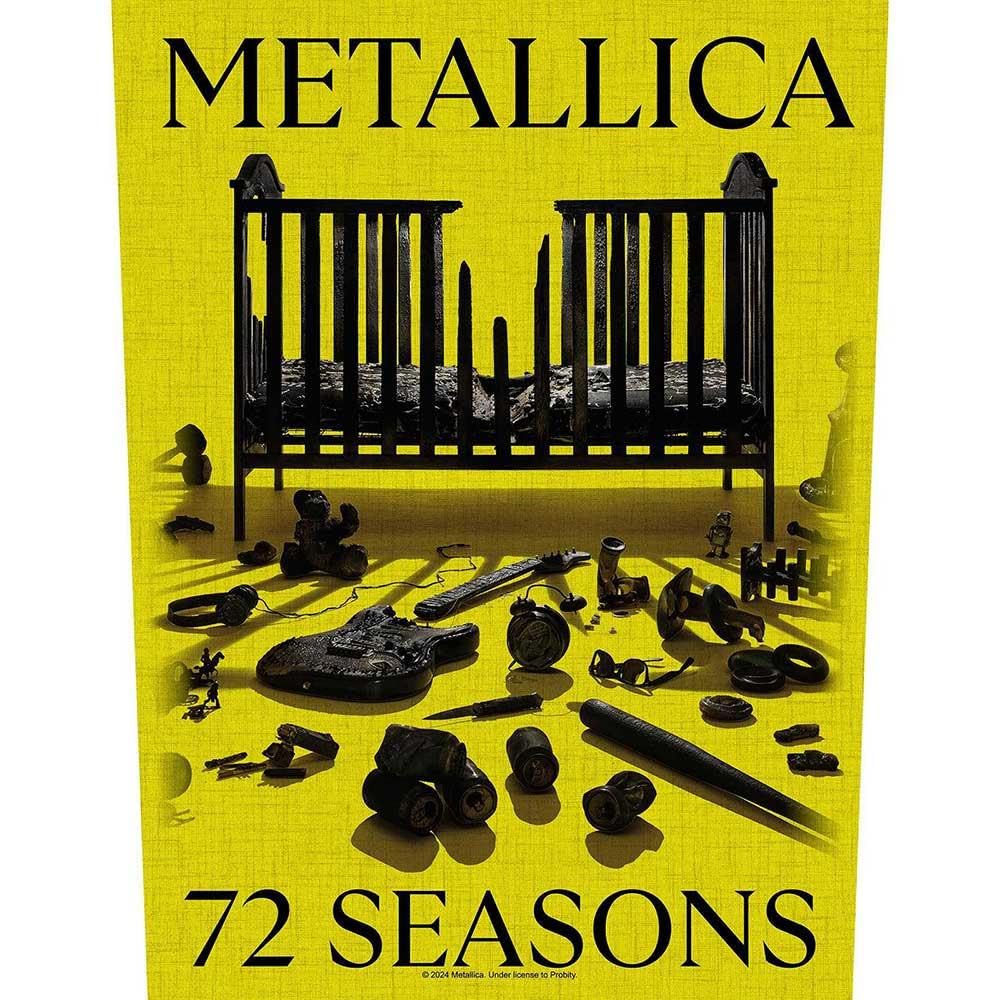 Metallica Back Patch # 36-72 Seasons 36 x 29 cm