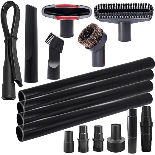 Household Cleaning Kit Attachments Vacuum Cleaner Accessories Universal Vacuum Hose Adapters Flexible Crevice Tool for Dryer Lint Vent Trap Cleaner