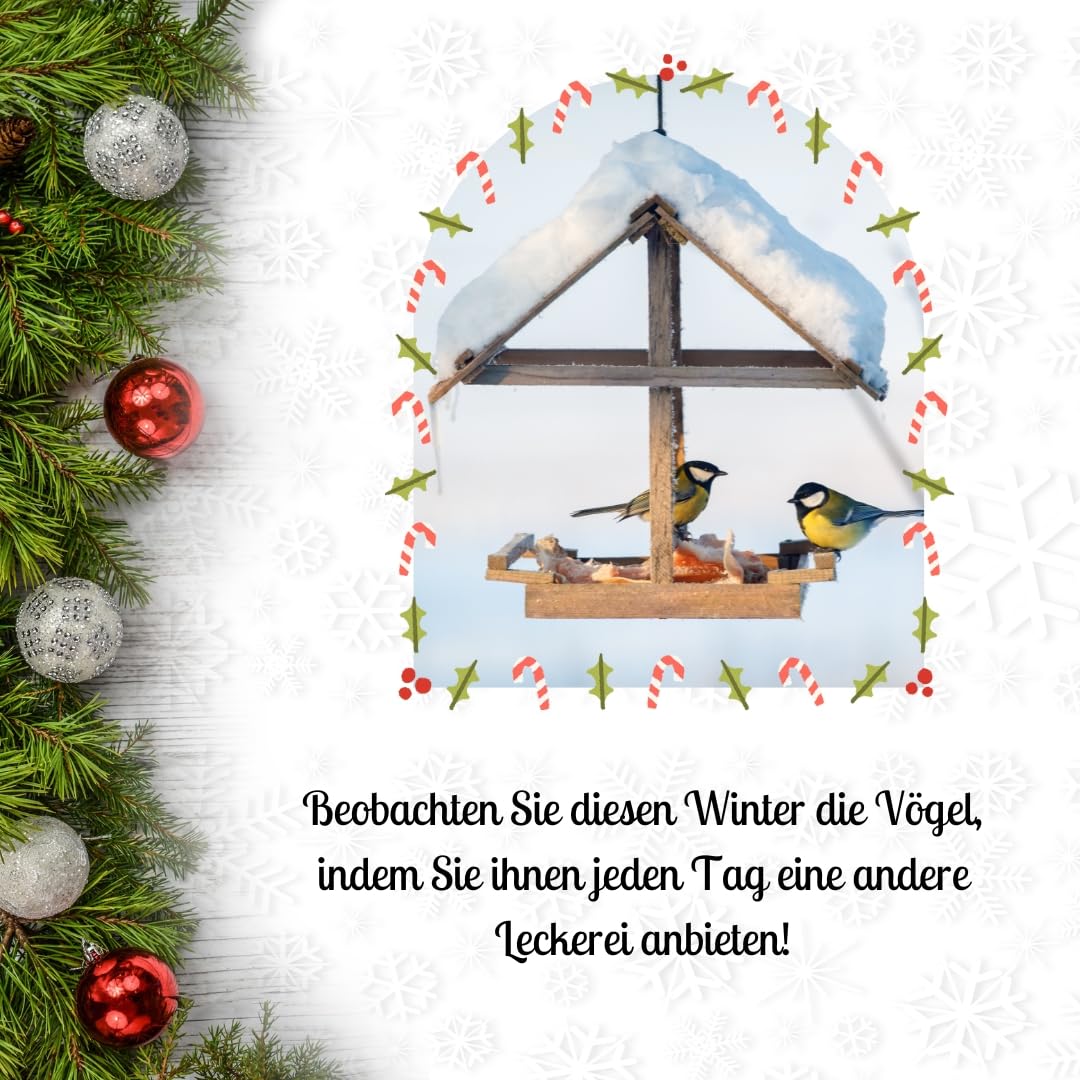 Vogel Adventskalender 2025, 24 Tage Countdown Kalen Produktbild-Vorschau 9