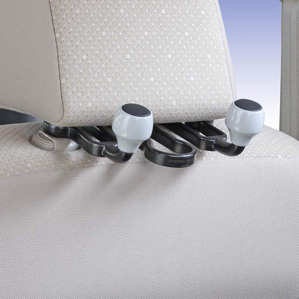 Amazon.co.jp: ナポレックス(Napolex) Fizz 車用ダブルアームフック ヘッドレストステーに通すだけ簡単取付 耐荷重5kg  滑り止め素材使用130ー170mm カー用品 カーアクセサリー Fizzー1091 : おもちゃ