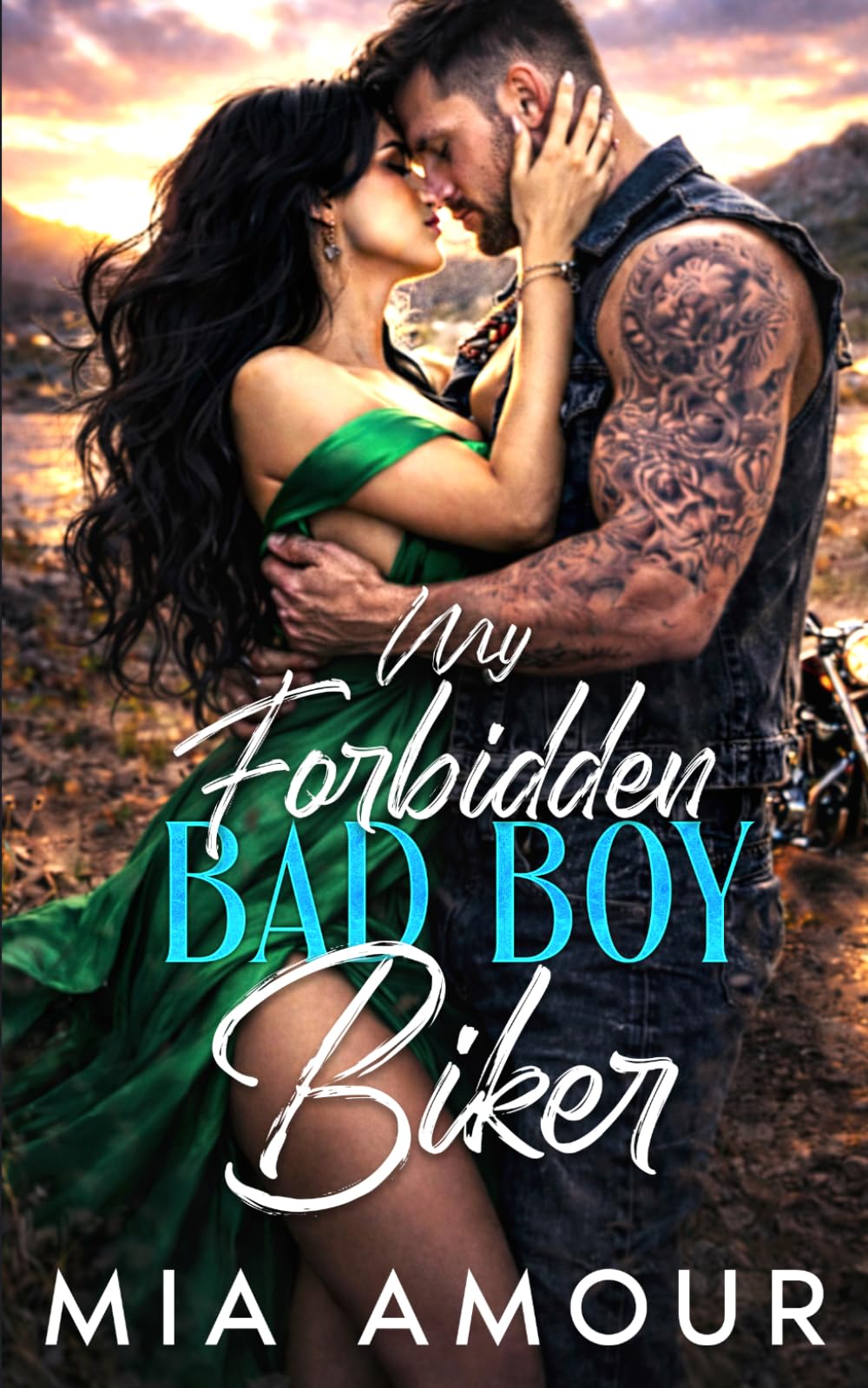 My Forbidden Bad Boy Biker: A Second Chance, Forced Proximity, Small Town Romance