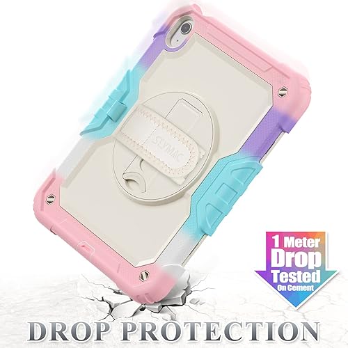 Miniatura 120 de SEYMAC stock Funda para iPad (A16) de 11ª/10ª generación de 11/10.9 pulgadas 2025/2022, funda de protección contra caídas de cuerpo completo