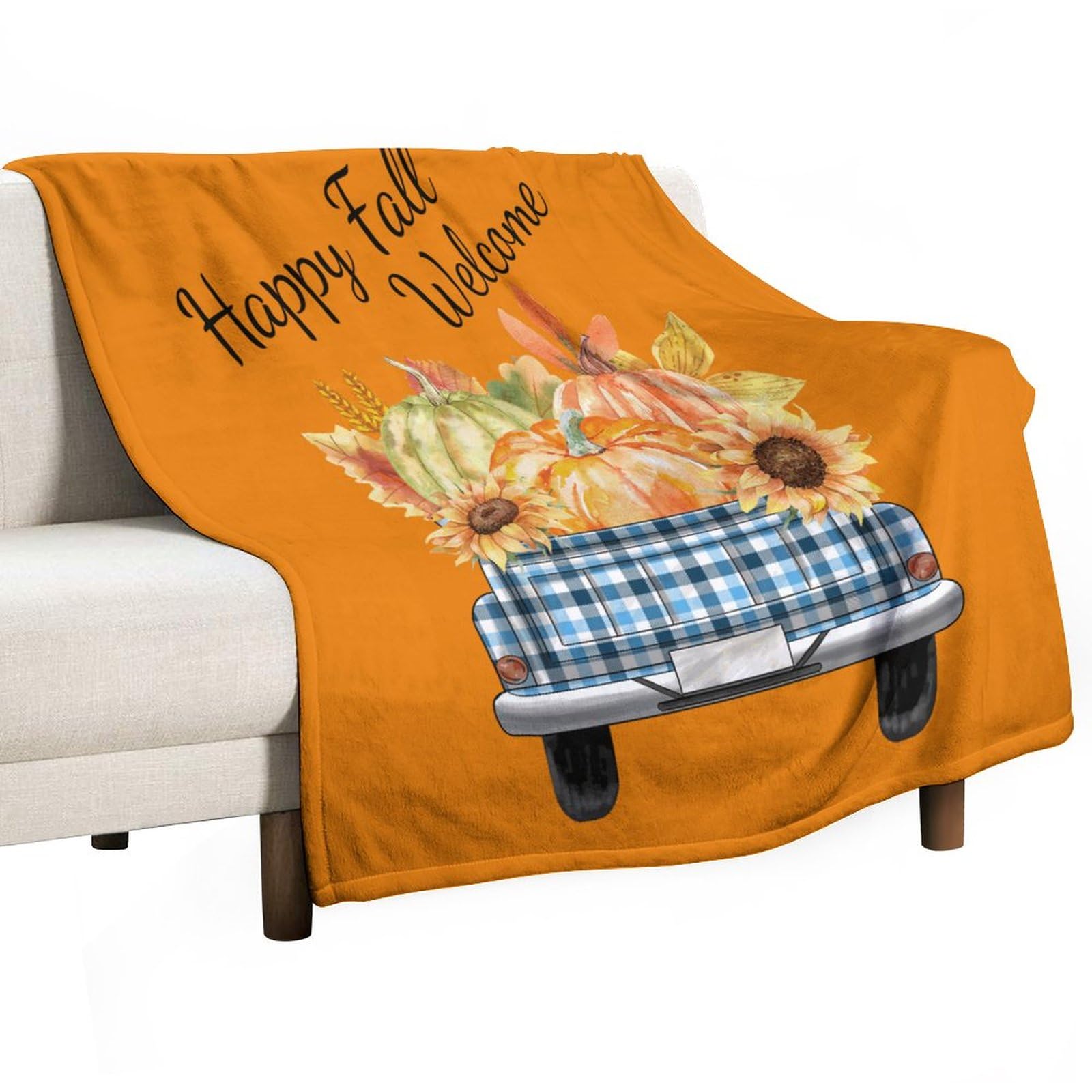 Couverture de lit en peluche premium 177x203 cm au design religieux raffiné