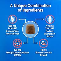 Vista 5 de Nutramax Laboratories Cosequin Plus MSM & Boswellia - Masticables suaves de tamaño mini
