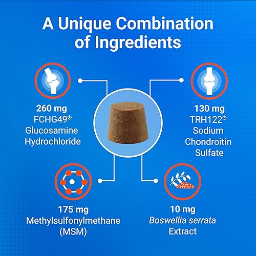 Vista 5 de Nutramax Laboratories Cosequin Plus MSM & Boswellia Mini Sized Soft Chews