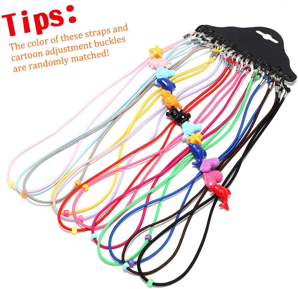 Suреr Bіg Clеаrаnсе! Eye Glasses Strap for Girls Adjustable Sunglass Eyeglass Holder String Lanyard Eyewear Retainer Cord Around Neck 12pcs by Fullgren