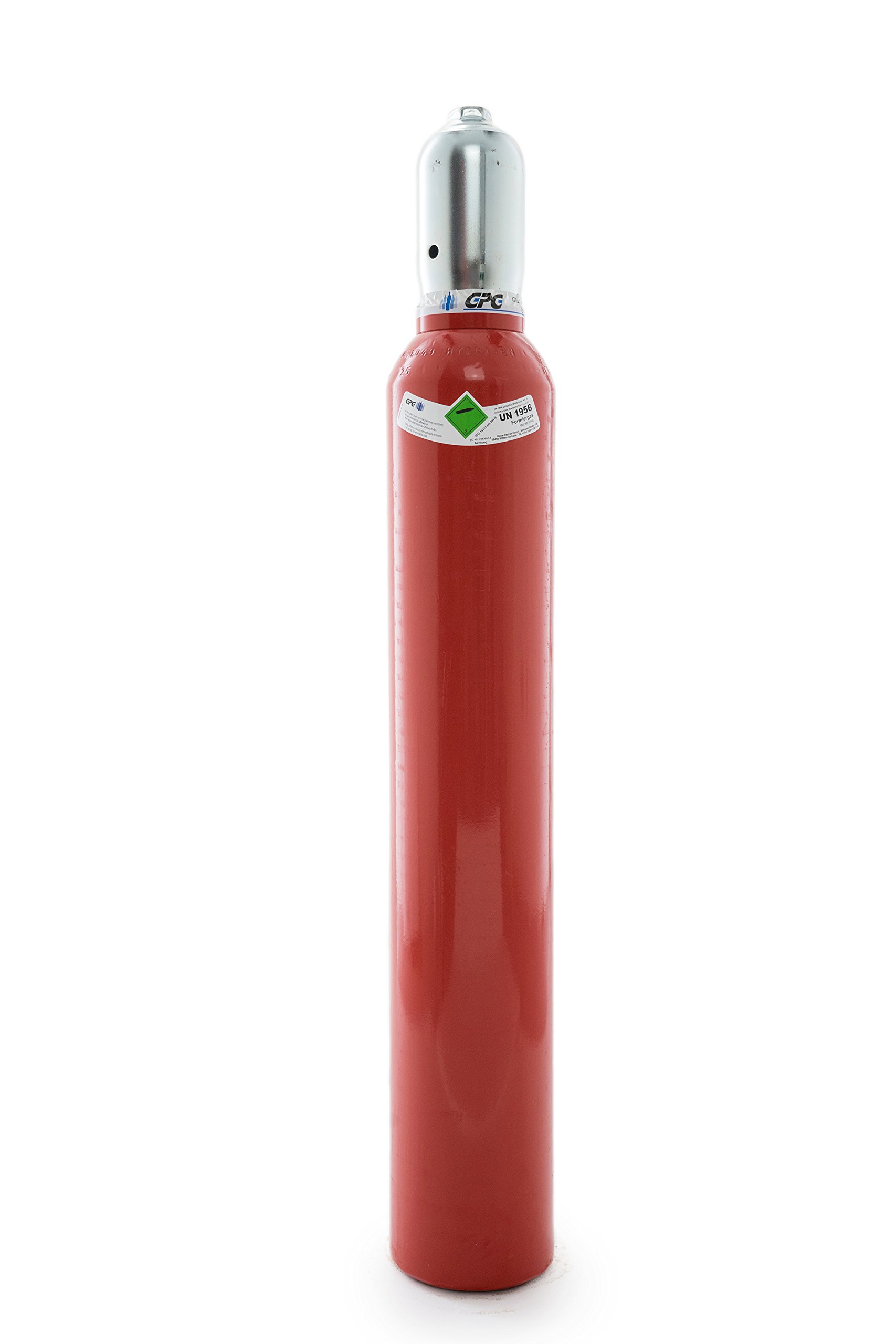 Wasserstoff 3.0 10 Liter Flasche/NEUE Gasflasche (Eigentumsflasche), gefüllt / 10 Jahre TÜV ab Herstelldatum/EU Zulassung - made in EU