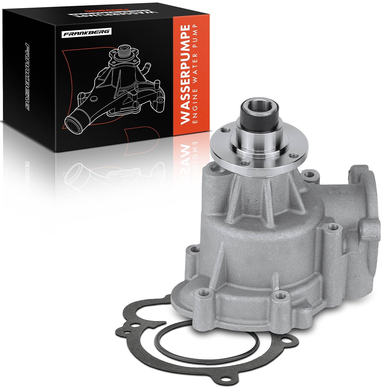 Frankberg Bomba de agua/bomba de refrigerante con juntas 11517831907 | Compatible con: Serie 3 Coupé E46, Serie 3 Convertible E46