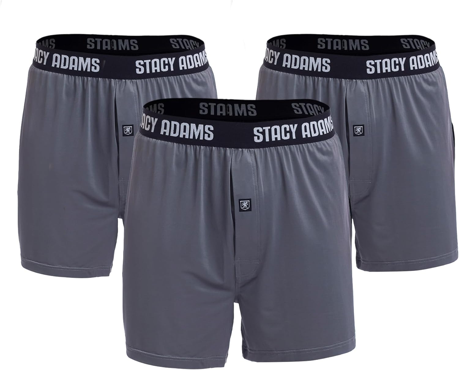 Stacy Adams mens Stacy Adams 3-pack Loose Boxer