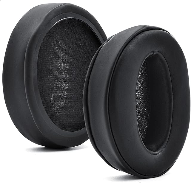 1 Pair Replacement Ear Pads Soft Leather Headphones Earpads Memory Foam Cover Cushions Compatible with Sennheiser HD 4.50 BTNC Wireless Headphone