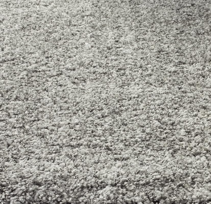 Image of Shaggy Area Rug - Extra Plush Luxury Carpet, Super Soft & Cozy Feel| Perfect for Living Room, Bedroom, and Stylish Home Decor- Grey (8 x 11 ft)