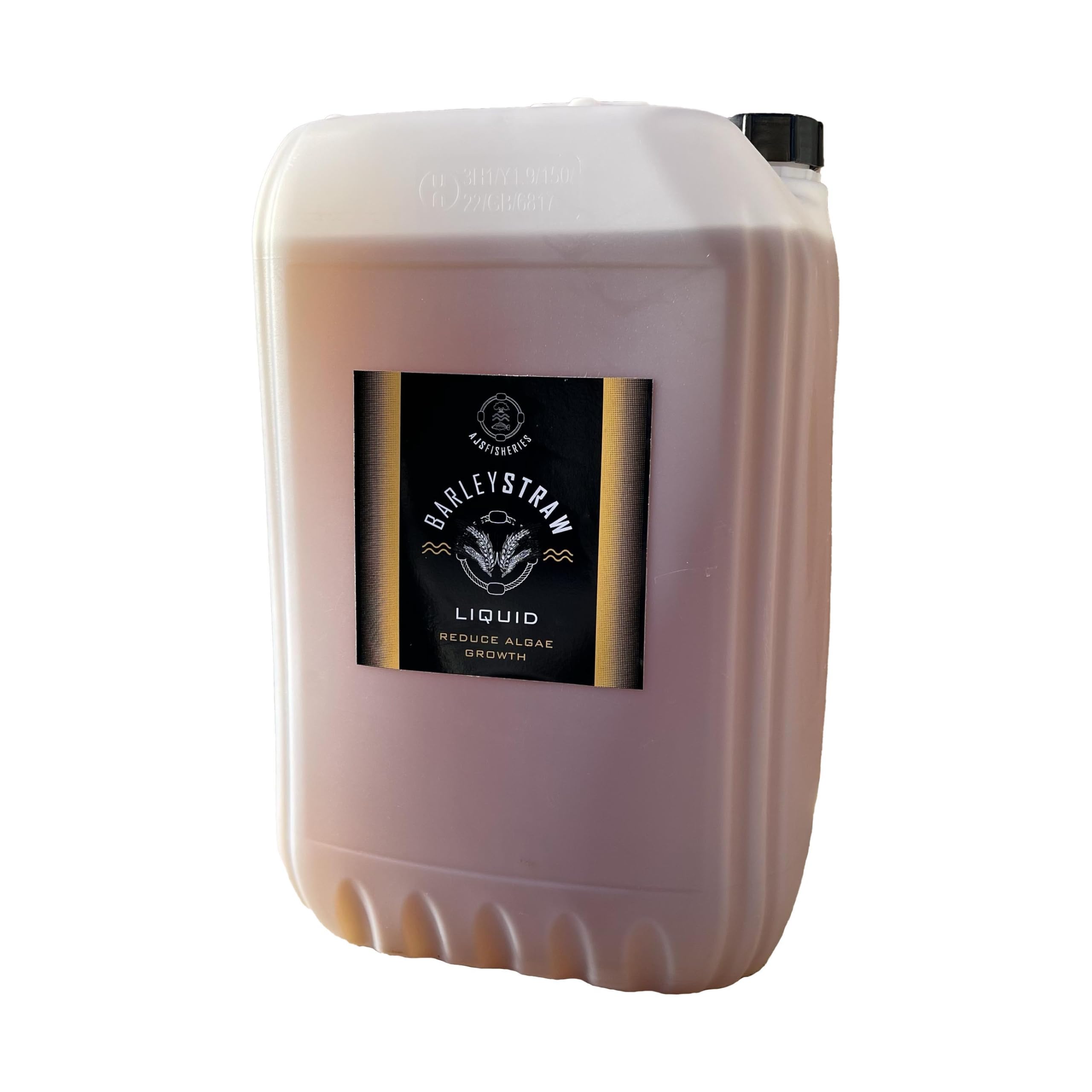 Barley Straw Extract for Lakes & Ponds | Prevent and remove weed and algae, improve water clarity, all natural organic pond treatment (20L)