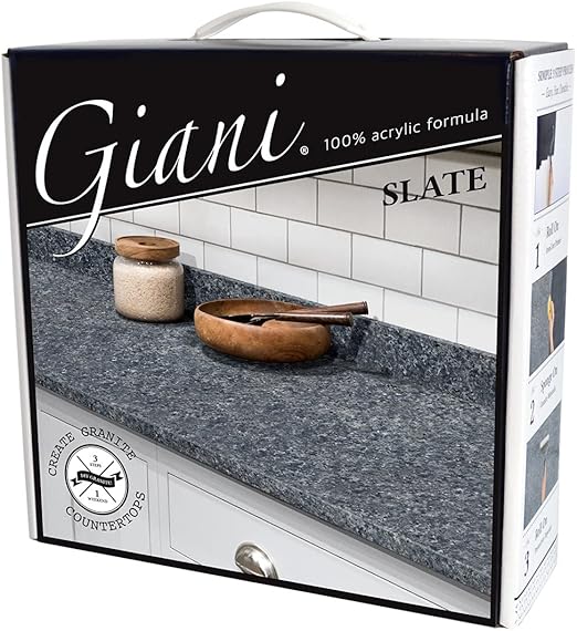 Giani Granite Countertop Paint Kit 2.0100 Acrylic (Slate) Tools & Home Improvement