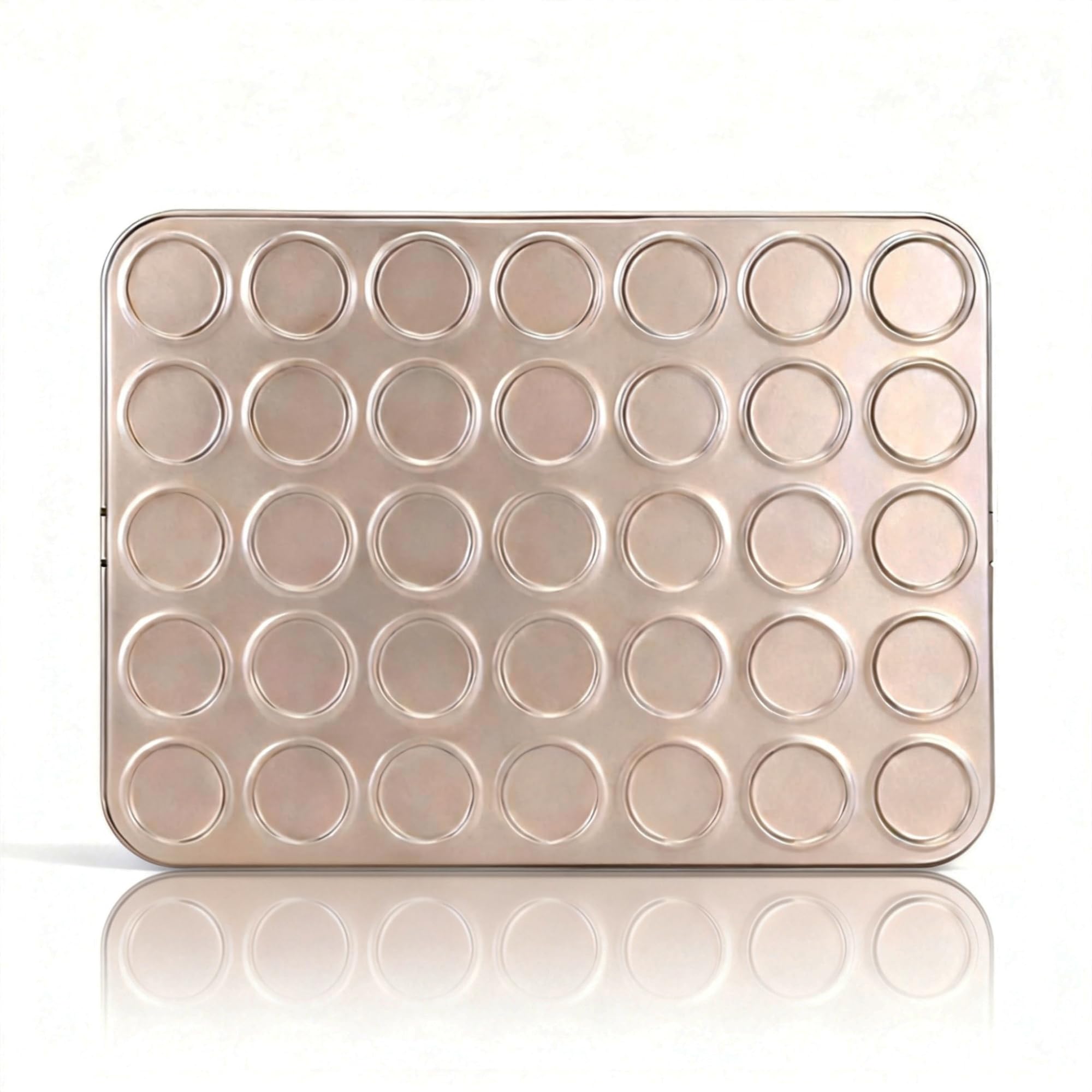 Macaron gâteau casserole de cuisson antiadhésif macaron biscuits biscuits plateau de pâtisserie produits de boulangerie (15 Cups) (35 Cups)