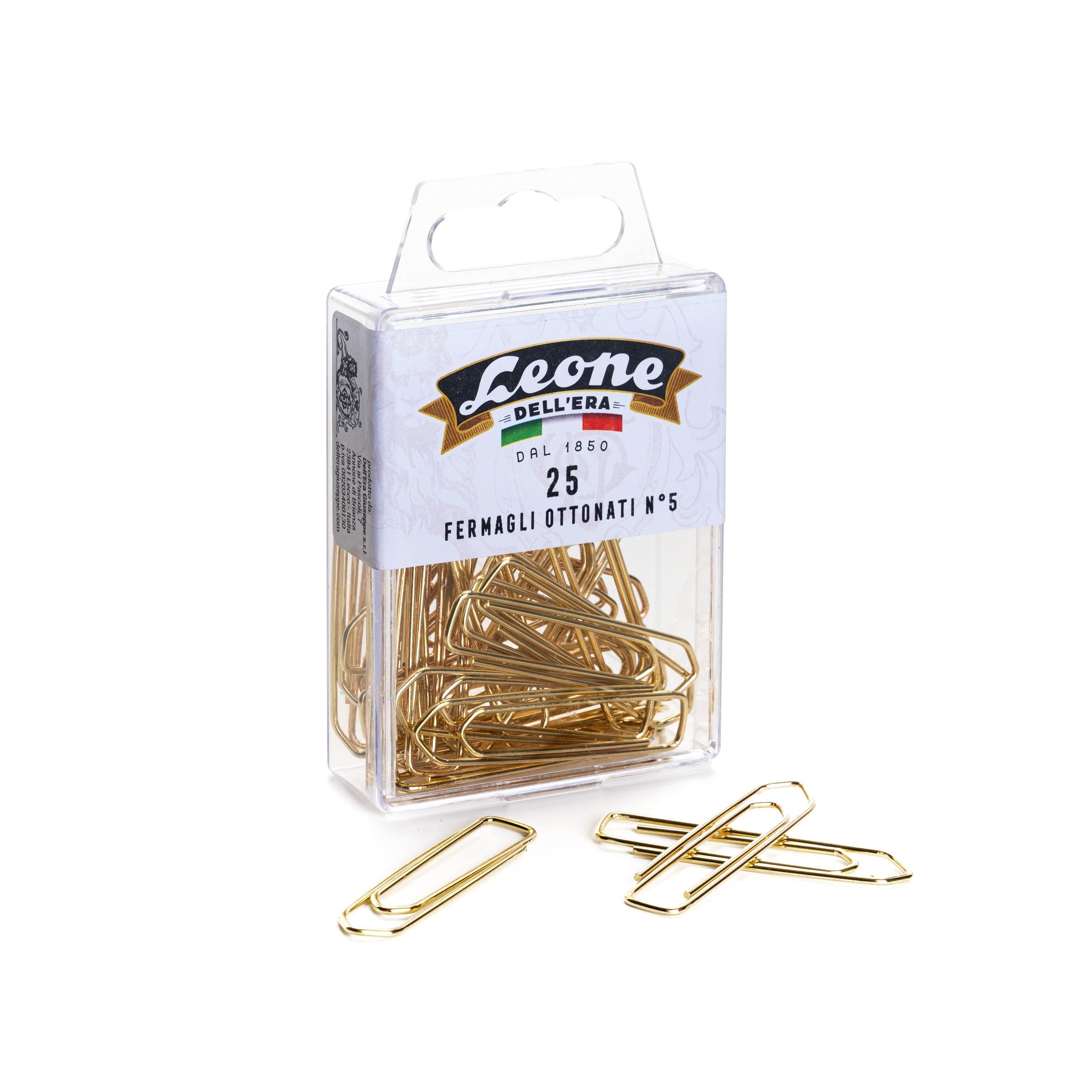 Leone Dell'Era Fermagli Zincati N.2 - 1000 Pezzi In 10 Scatole, Made In Italy - Foto 7