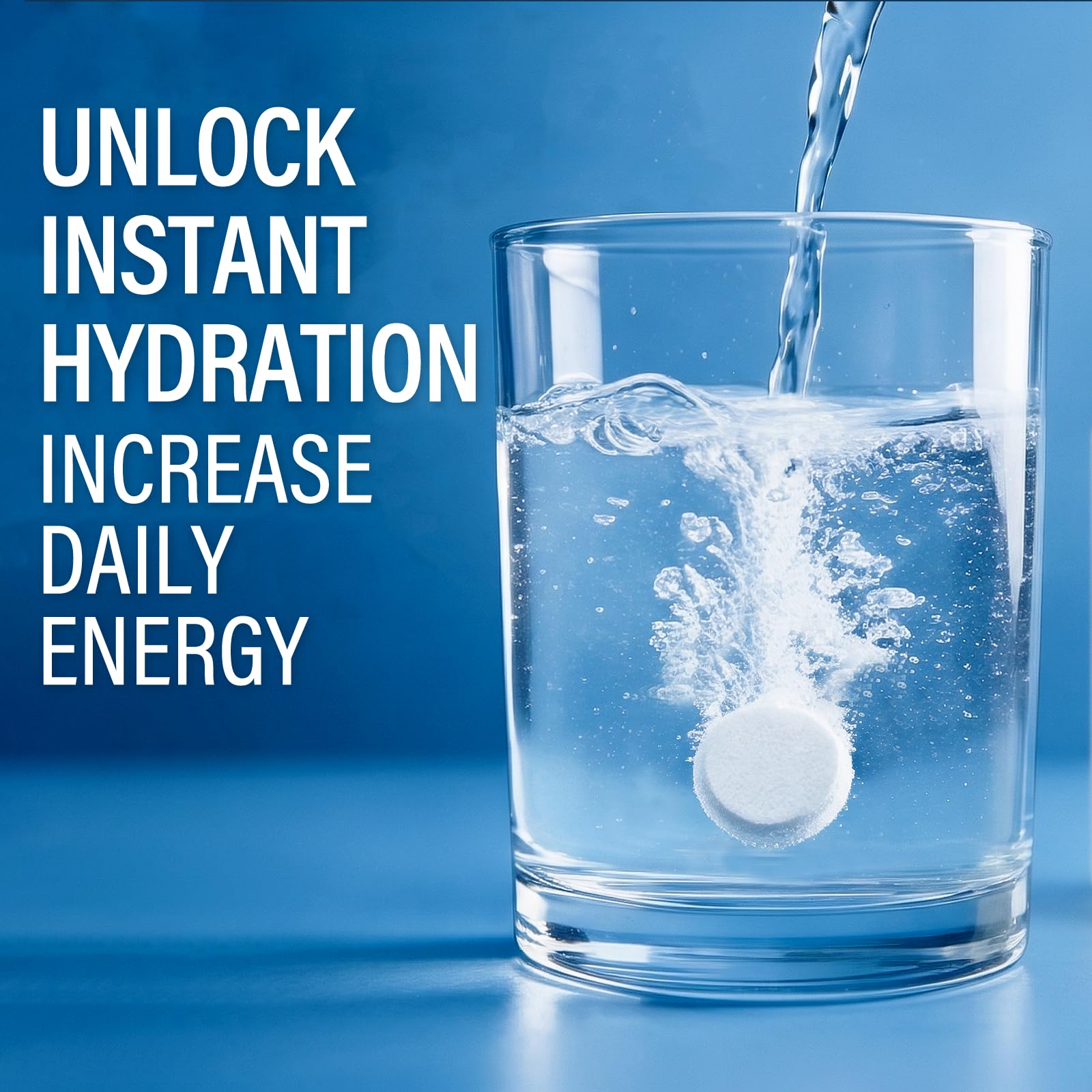 Comprimidos efervescentes de agua con hidrógeno | Alta concentración de H2 hidrógeno molecular para apoyo antioxidante y bienestar celular | 120 comprimidos, no transgénicos, veganos