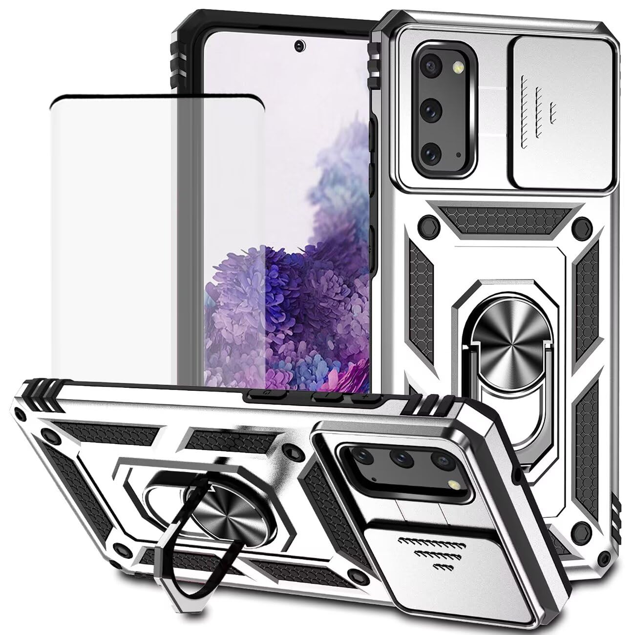 Coque Galaxy S20 5G de qualité supérieure avec bouclier de caméra - 8