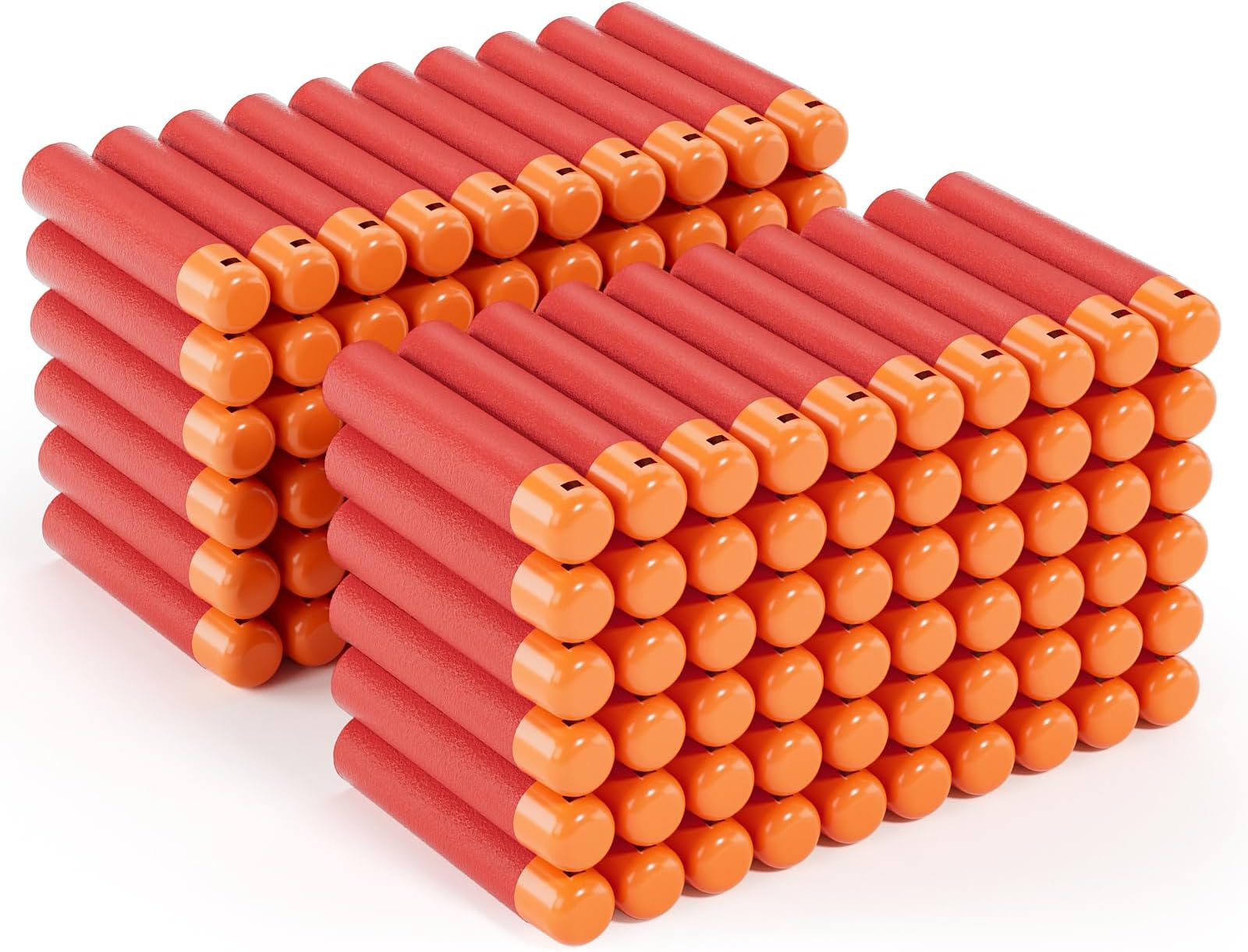 120 Mega Darts Refills Fits for Mega Guns, Mega Bullets Compatible with Mega Darts Blasters, Universal Mega Darts Fits for AccuStrike, 0.79in W