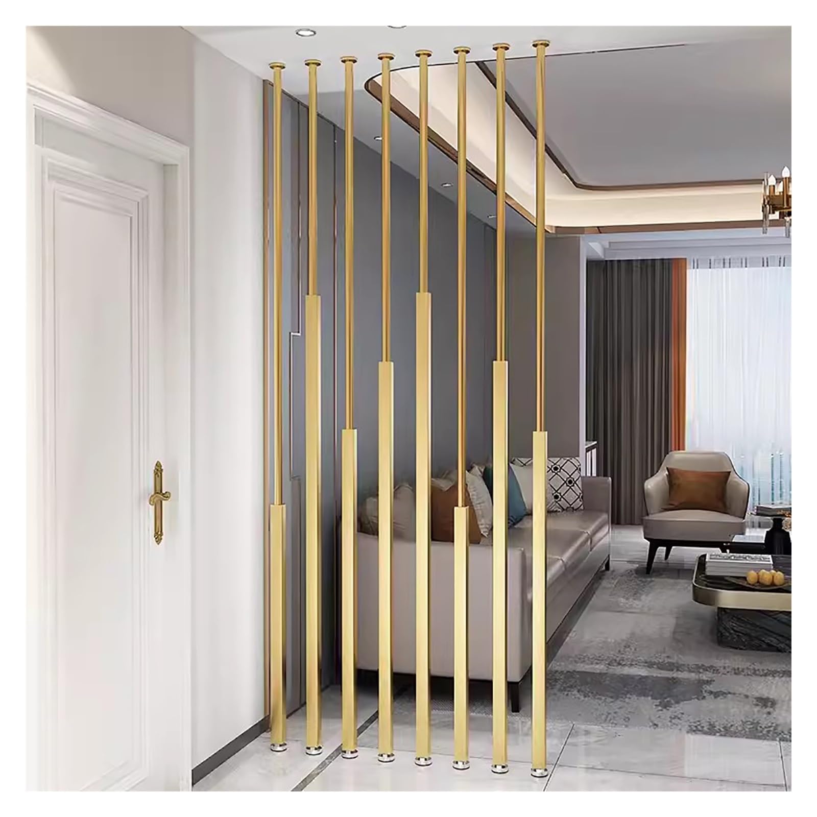 Paravent de séparation hauteur 130 cm au design moderne et épuré