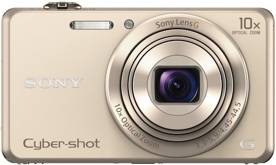 Sony DSCWX220/N 18.2 MP Digital Camera with 2.7-Inch LCD (Gold)