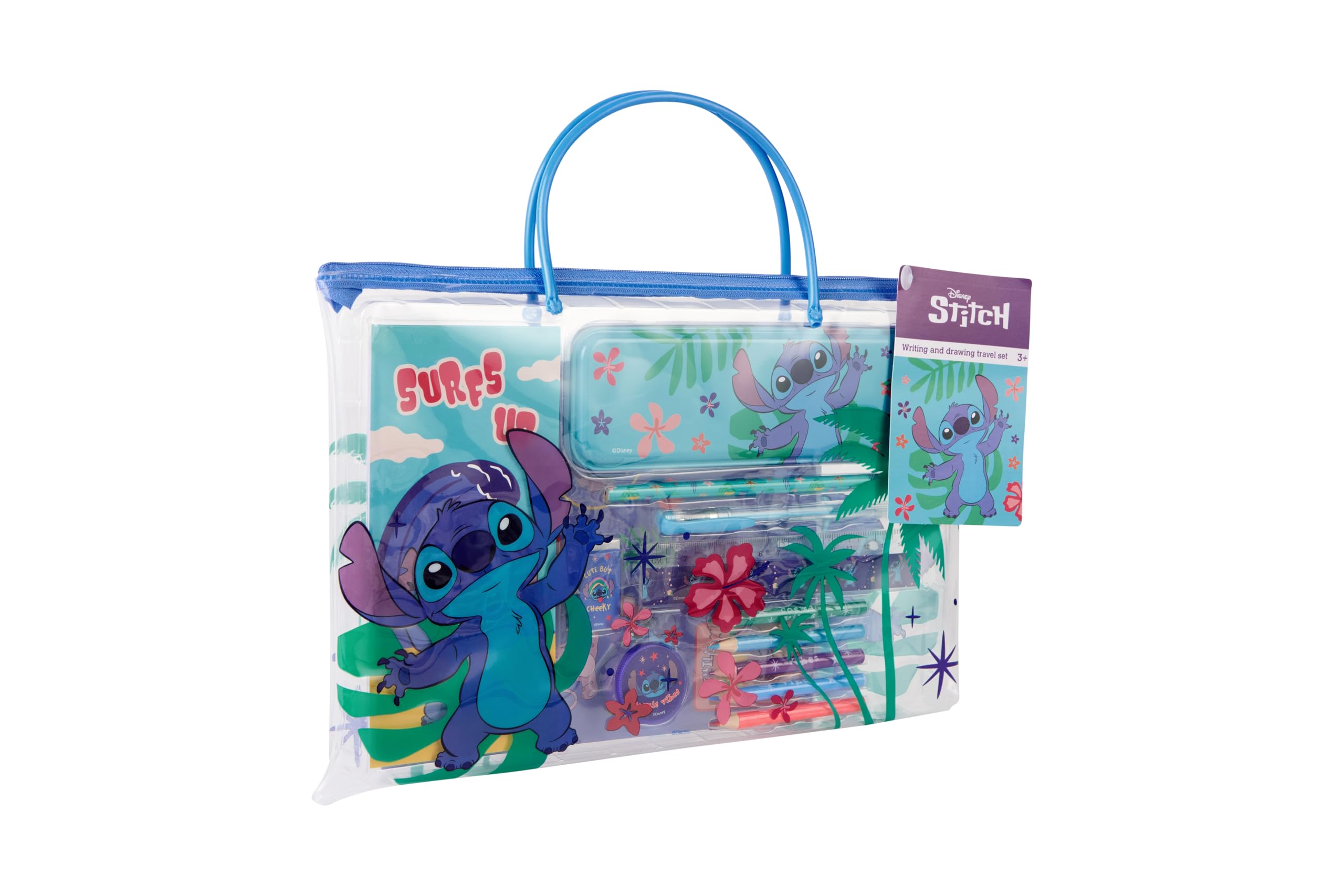Disney Stitch Writing and Drawing Travel Set, multicoloured, 23 cm x 34 cm x 2 cm - Image 4