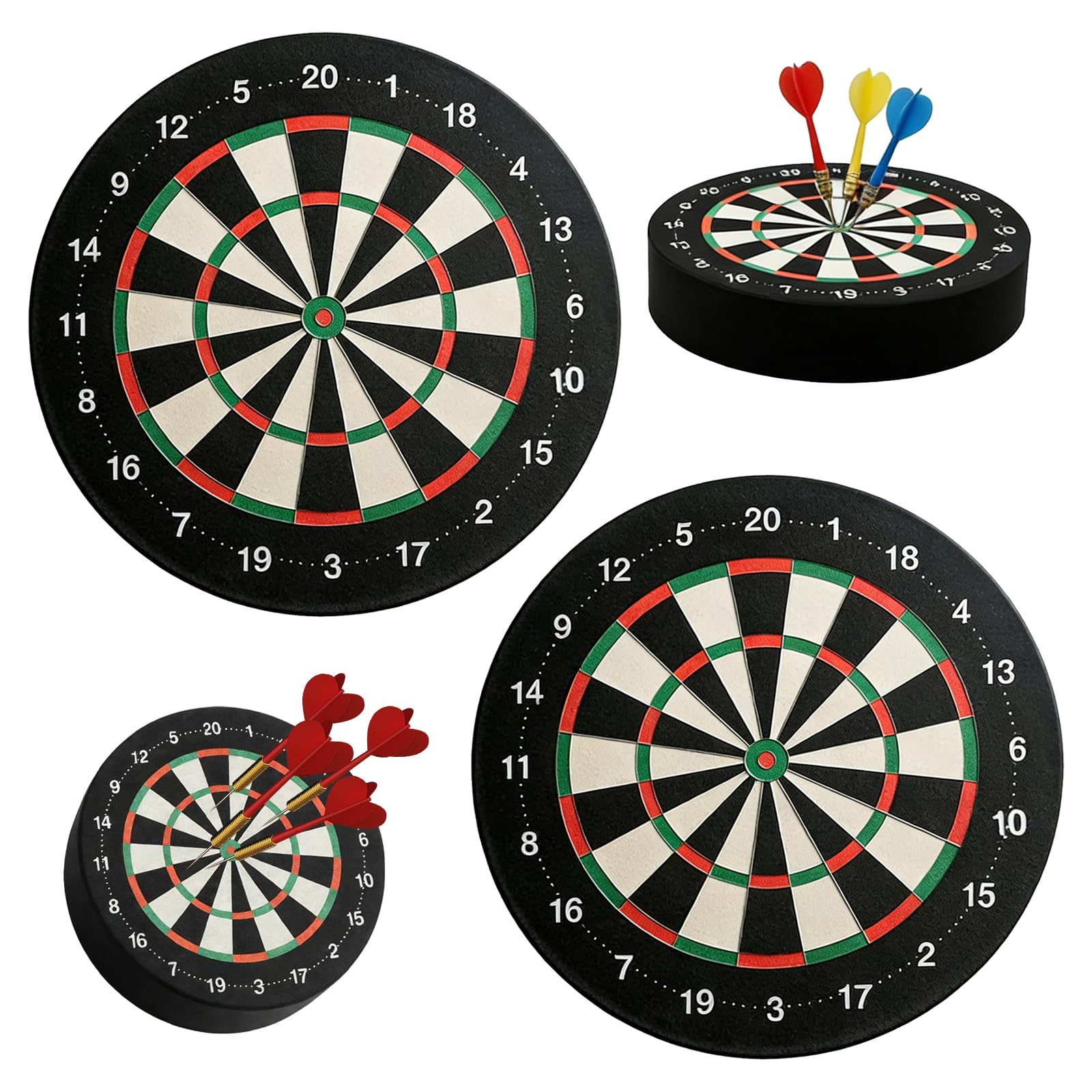 Dart Holder Stand, 2 Pcs Space-Saving Dart Base Station Mini Darts Station 10cm Diameter Professional Dartboard Accessories for Game Room Man Cave Bar & Home