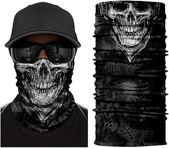 SunBandit Maschera Protezione Viso E Collo SteelHead Skin – Pesca E Outdoor, Traspirante E UPF