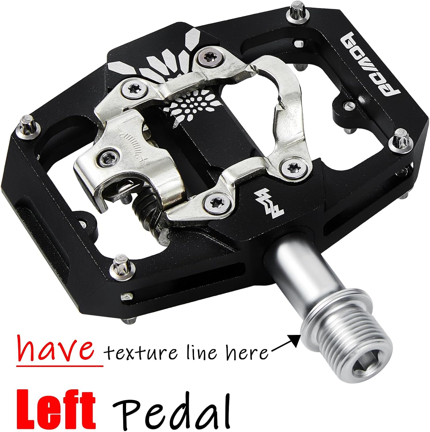 Bike Pedals 9/16" Lightweight Non-Slip Bicycle Platform Pedals - Fits Most Adult Bikes & Mountain Bikes &MTB, Road Bikes and Slip-Resistant Design