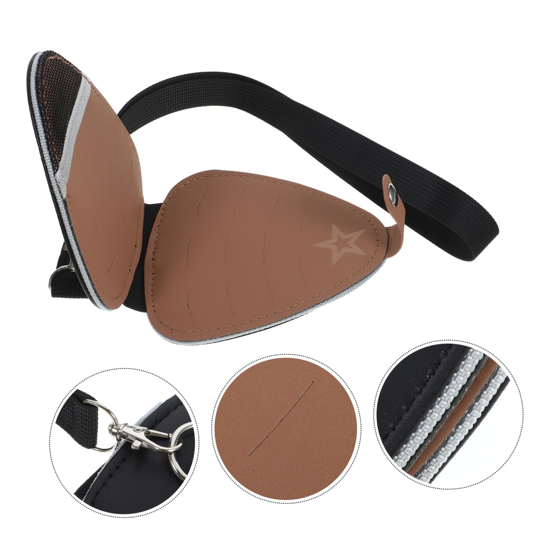 VICASKY 2 Uds Bolsa para Púas De Guitarra Púas De Guitarra Eléctrica Accesorios para Guitarra Eléctrica Soporte para Púa De Guitarra Funda para Ukelele Bolsa De Almacenamiento para