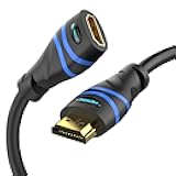 BlueRigger 4K HDMI Extension Cable - 15FT (4K 60Hz, 18Gbps HDMI Extender Cord, High Speed EXT Male to Female Adapter) Compatible with HDTV, Laptop, Xbox Series X, Roku, PS5, Nintendo Switch, TV Stick