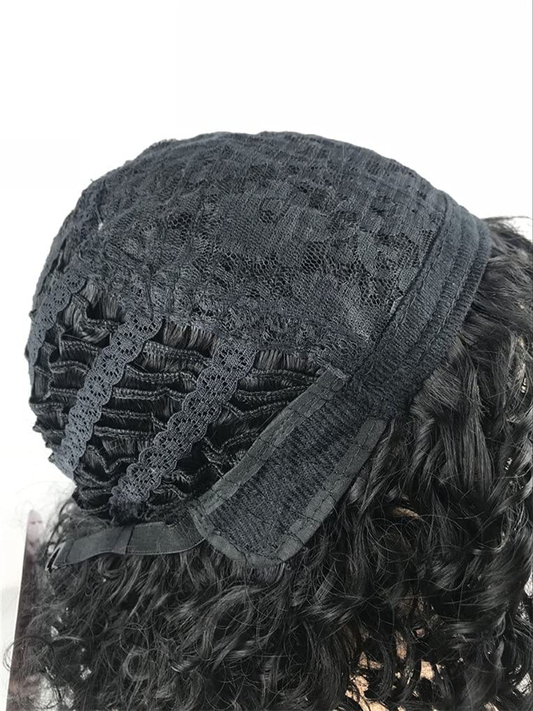 Amazon.com : Short Brown Highlights Ombre Curly Afro High  display picture 2