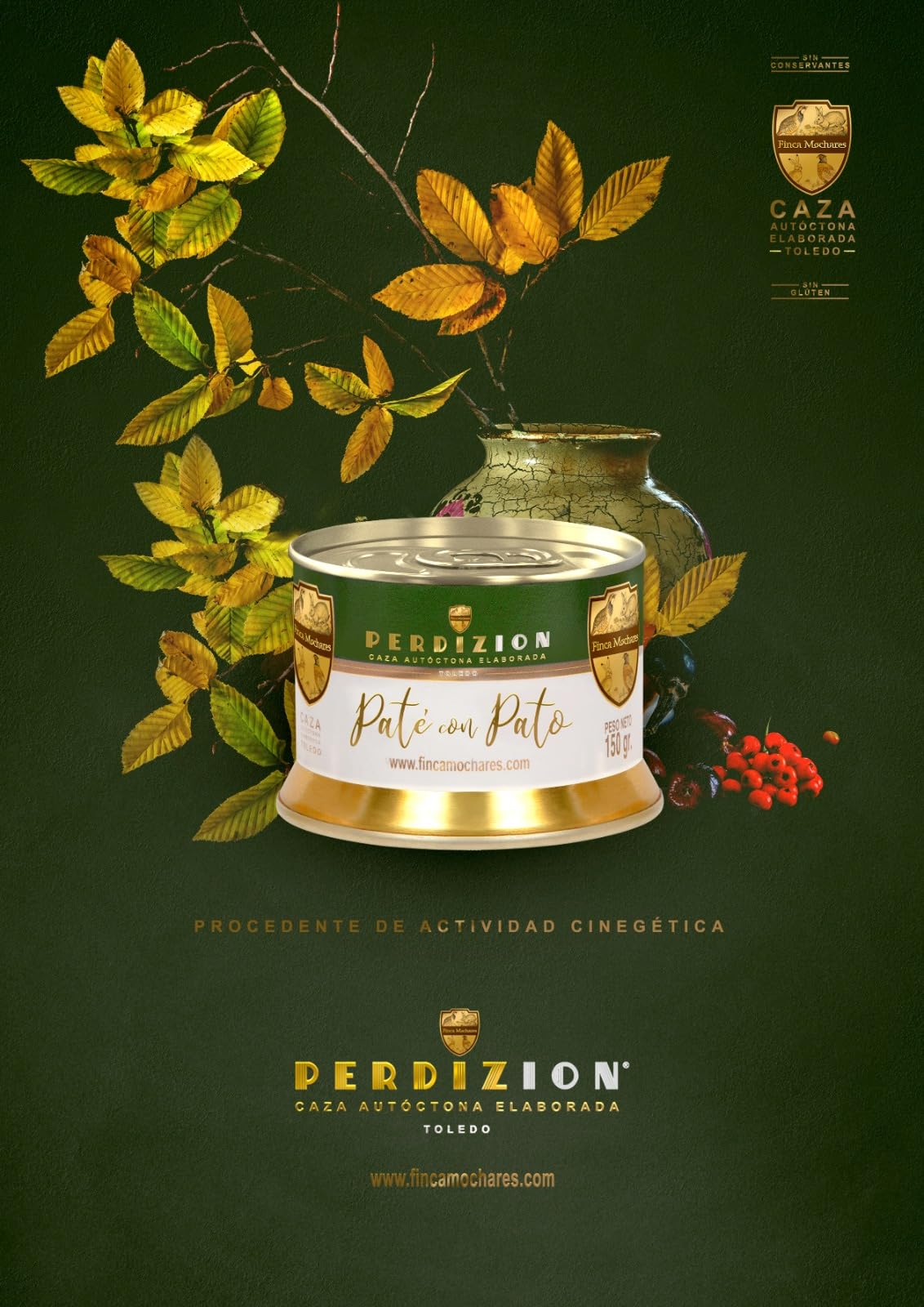 Paté de Pato Artesano Gourmet 150 grs