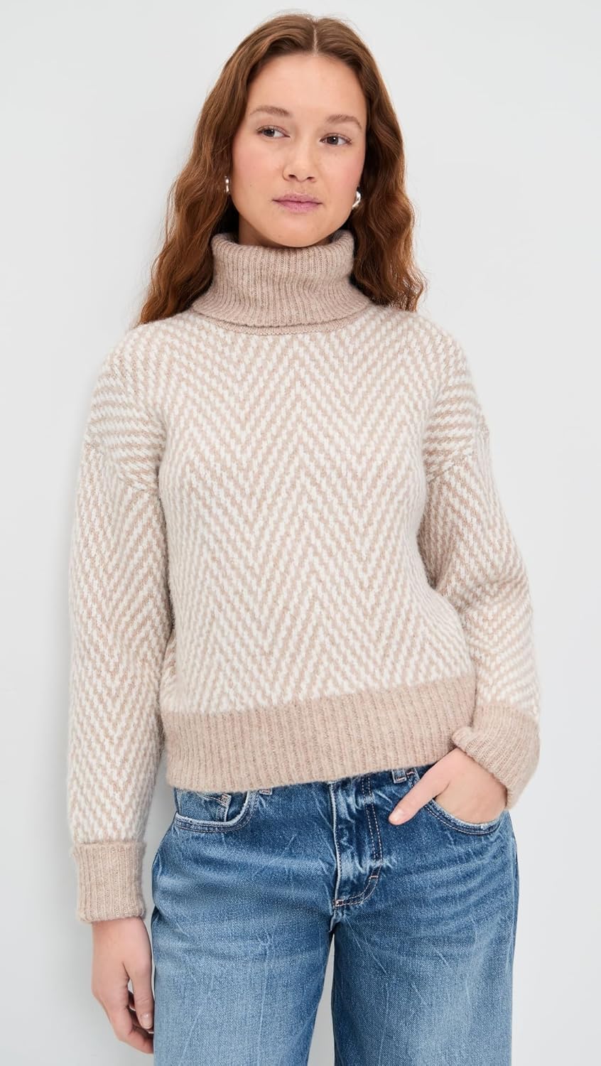 Z SUPPLY Women's Balkan Funnel Neck Sweater - Image 2