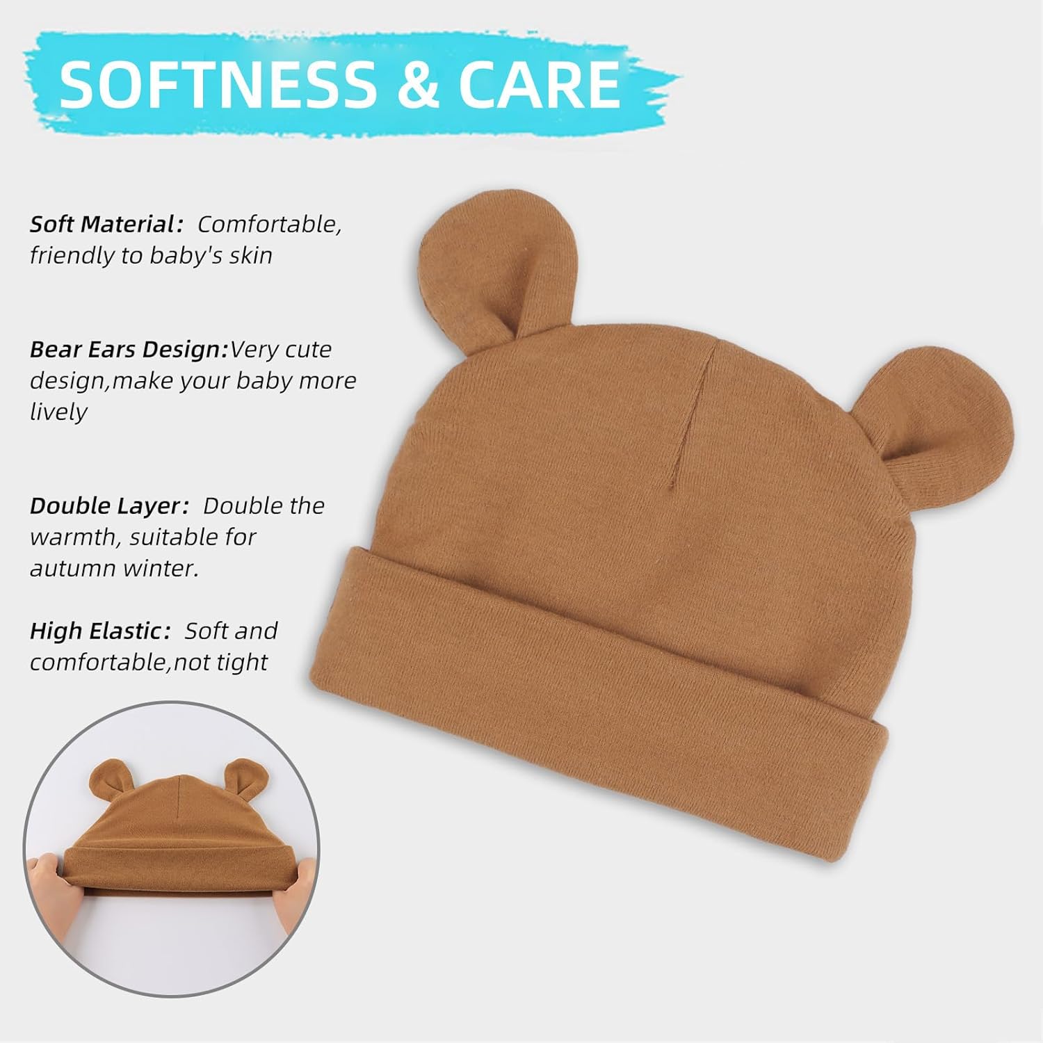 Stretchable Cotton Beanie