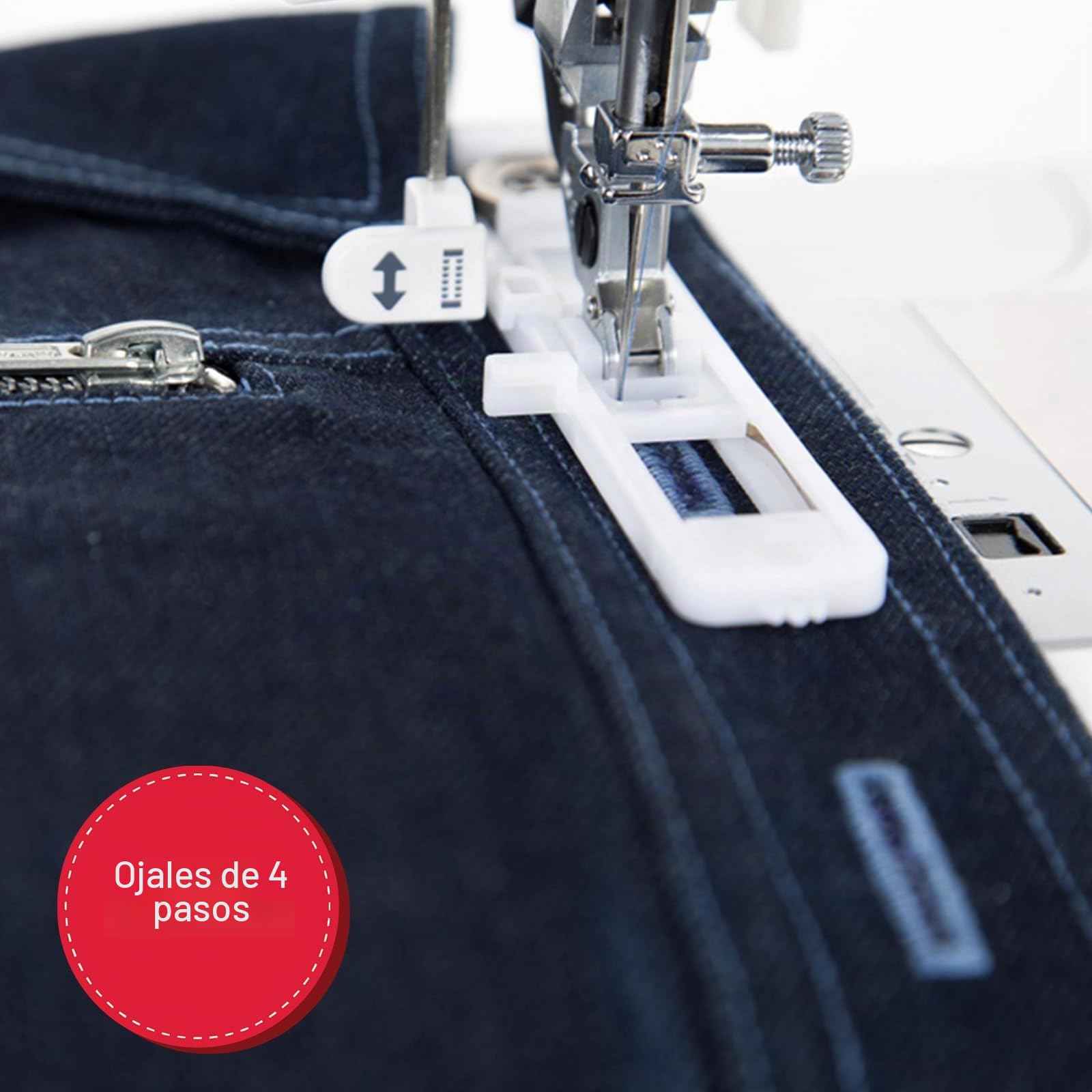 Singer Prisma Heavy Duty 4411 Máquina de Coser Mecánica, 11 Puntadas, Motor Potente, Alta Velocidad, Estructura Metálica, Ideal para Tejidos Gruesos y Jeans