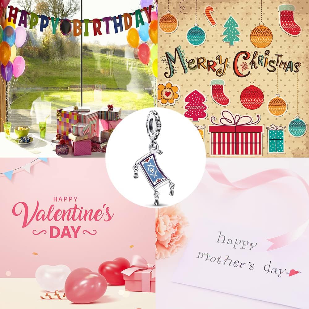 Jewelry Movie Character Charms for Women Bracelets Necklaces in 925 Sterling Silver... - Image 5