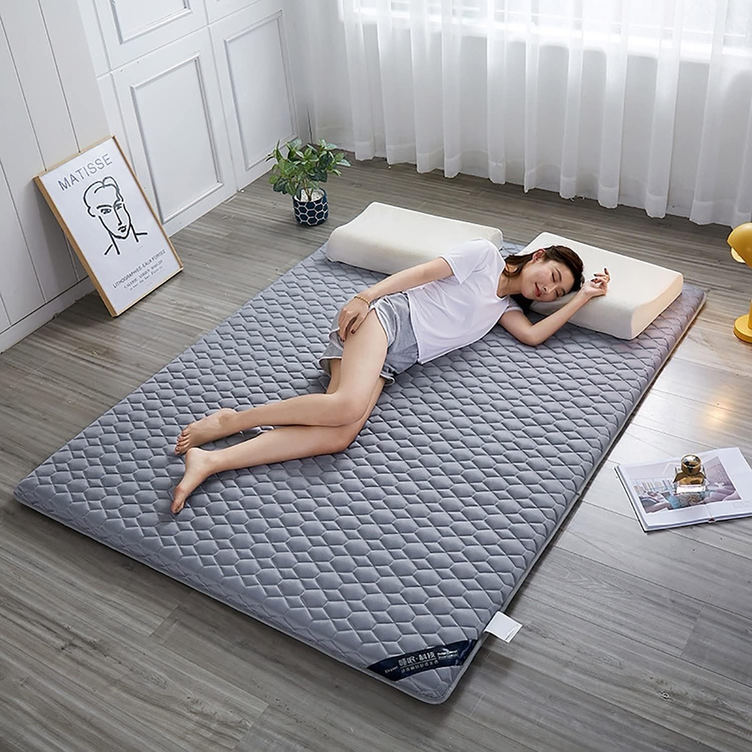 Dremdo Japanische Bodenmatratze Futon Matratze, Dic Produktbild-Vorschau 2